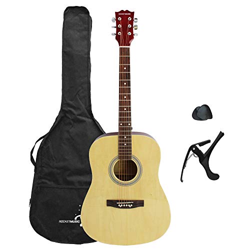 3Rd Avenue Rocket Xf202An Xf Serie Chitarra Acustica 4/4 Completa Di Accessori