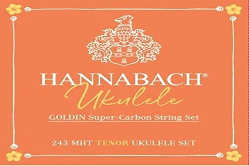 Hannabach 660647 Corde Per Uklulele Tenore Goldin Set 243 Mht