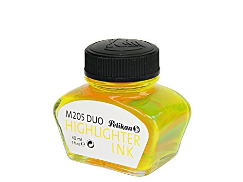 Pelikan M205 Giallo Duo Fluo Ink - Inchiostro Per Penna Stilografica