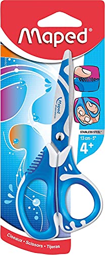 Maped Forbici Zenoa Fit 13Cm Asimmetriche Colori Assortiti