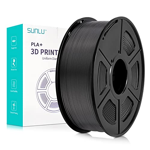 Sunlu Filamento Pla+ 1.75Mm 1Kg, Neatly Wound, Filamento Per Stampante 3D Pla Plus, Filamento Pla Plus Resistente, Precisione Dimensionale +/- 0.02Mm,