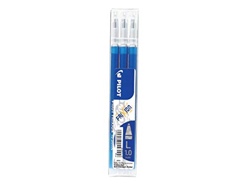 Set 3 Refill Sfera Frixionball Clicker 1.0Mm Blu Pilot