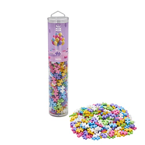 Plus-Plus 300.4187 Tubo Pastello (240 Pezzi), Multicolore