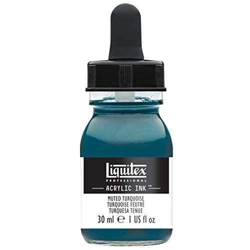 Liquitex Muted Collection Colori Acrilici, Turchese Tenue, 30 Ml, 30 Unità