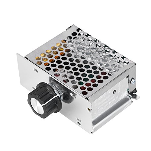 Aufee Regolatore Di Tensione, Regolatore Di Velocità Ac 4000W 220V Regolatore Di Tensione Elettronico Per Forno Elettrico, Scaldabagno