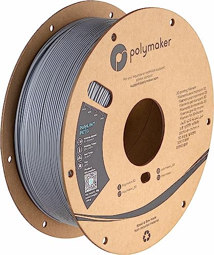 Polymaker Polylite Petg Grigio - 1,75Mm - 1Kg