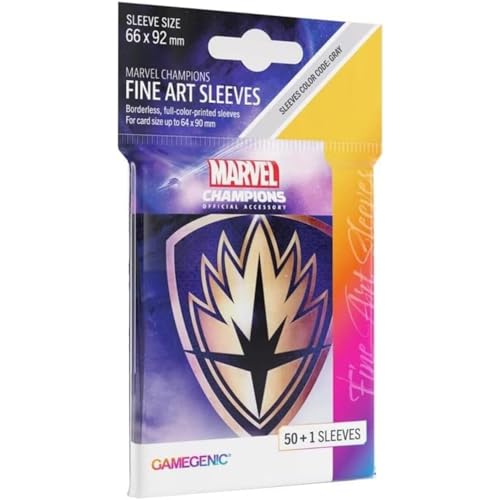 Gamegenic - Marvel Champions Sleeves Guardians Of The Galaxy - Multilingua