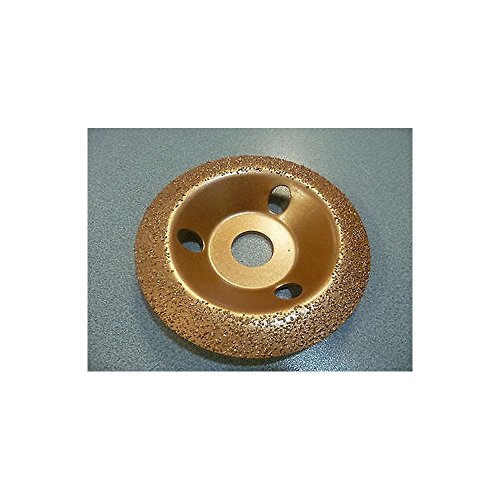Disco Abrasivo In Carburo Di Tungsteno Carbide D.115 Mm - Grana 24 - Stondato