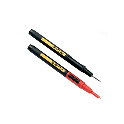 Fluke Tp175E Coppia Di Puntali 2Mm R+N Con Schermatura Retrattile Cat Ii..Iv E Adattatore 4Mm, No Cavo