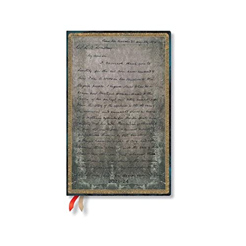Paperblanks Agende Flexi A Copertina Morbida Di 18 Mesi 2023-2024 Frederick Douglass, Lettera Per I Diritti Civili | Verticale | Maxi (135 × 210 Mm)