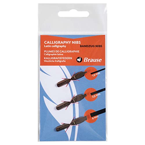 Brause 16500B Blister 3 Pennini, 6.8 X 13.6 X 0.3 Cm