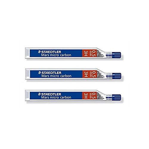 'Staedtler Set Di 3 Astucci Di 12 Mine "Marzo Micro Carbon 0,5 Mm 3H