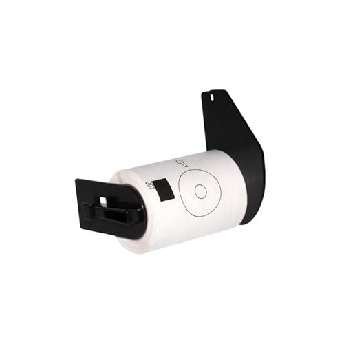 Etichette Compatibili Per Brother P-Touch (Dk-11207) (Cd, Dvd) 58Mm (100Pz)