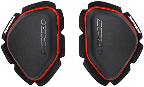Spidi Racing Cursore Ginocchio (Black/Orange,One Size)