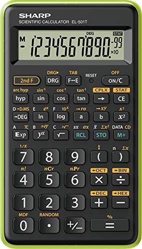Sharp El501Tbgr Scientific Calculator