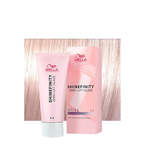Wella Shinefinity Toffee Cream 07/13 Biondo Medio Cenere D'Oro 60Ml - Colorazione Demipermanente