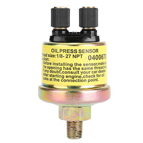 Sensore Pressione Olio Suuonee, Sensore Pressione Olio Motore Universale 1/8 Npt Di Ricambio Per Indicatore Aftermarket
