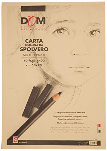 Deco 1034 Carta Spolvero, 50X70 Cm, 50 Pezzi