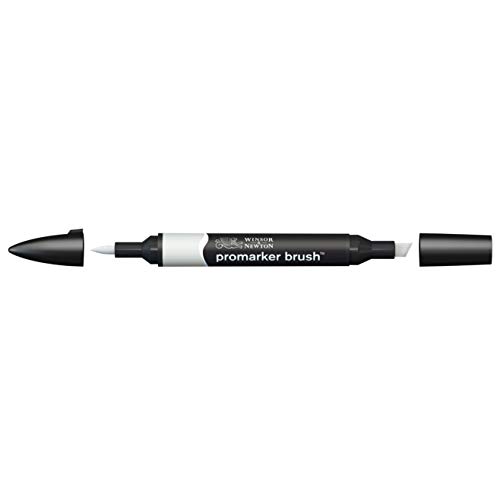 Winsor & Newton 0204160 - Penarello A Doppia Punta, Grigio (Grigio Freddo 2), Singolo, 1 Pezzo