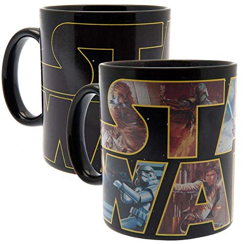 Pyramid Scmg24755 Star Wars (Logo Characters) Heat Change Mug, 11 Oz/315 Ml