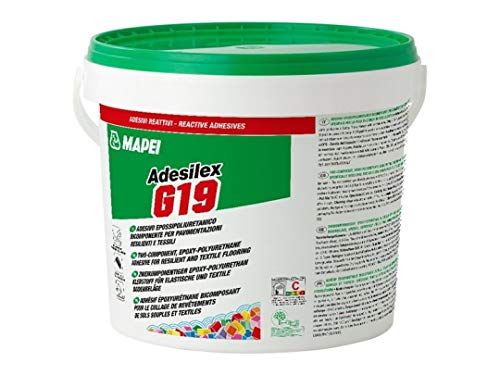 Adesivo Per Posa Di Pavimentazioni Resilienti E Tessili Adesilex G19 5 Kg Mapei