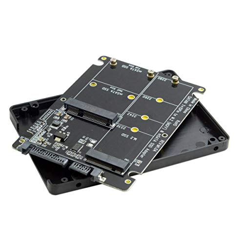 Cy M.2 Ngff B-Key Sata Ssd E Msata Ssd A Sata 3.0 Adattatore Convertitore Custodia