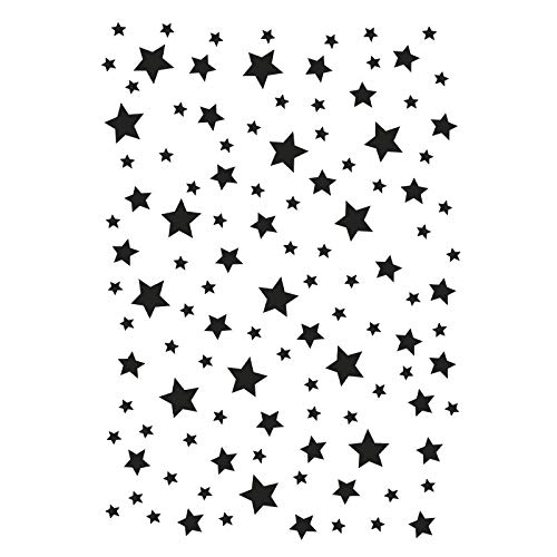 Ideen Mit Herz Stencil In Plastica Laser, Din A4, Sfondo | Design Creativo Da Parete, Tessuti, Carta, Scrapbooking (Stelle)