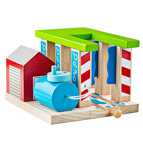 Bigjigs Rail Impianto Di Lavaggio Per Treni