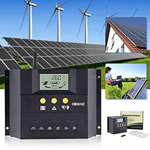 Controller Regolatore Di Carica Pannelli Solari 12V/24V 50A