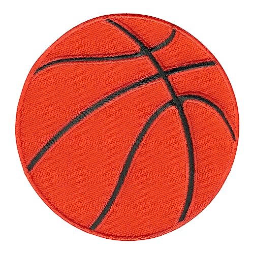 Patchmommy Toppa Termoadesiva Pallacanestro Palla Pallone Da Basket Sport Patch Ricamate Per Ferro Da Stiro O Per Cucire - Toppe Adesive Per Vestiti, 