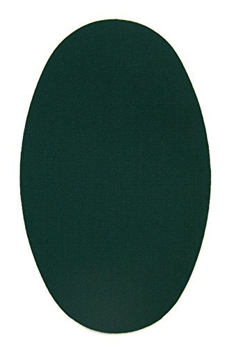 Haberdashery Online 6 Toppe Verde Scuro Da Tavolo Termoadesivi. Gomitiere Per Proteggere I Vestiti E Riparare Pantaloni, Giacche, Maglioni, Camicie. 1