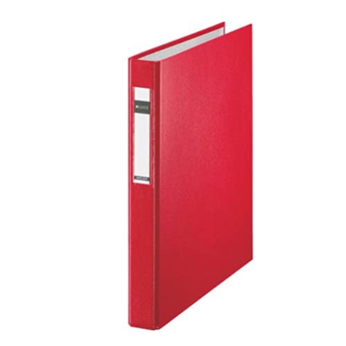 Leitz Raccoglitore Standard, A4, Pp, 2 Anelli, 25 Mm 2 Anello A D Rosso