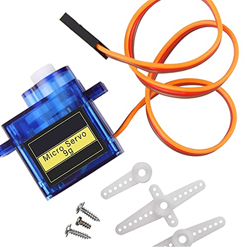 Mmobiel Kit Servomotore 9 G Sg90 Per Drone/Auto/Aeroplano/Elicottero/Veicoli/Robot Radiocomandati Compatibile Con Progetti Arduino E Raspberry Pi Comp