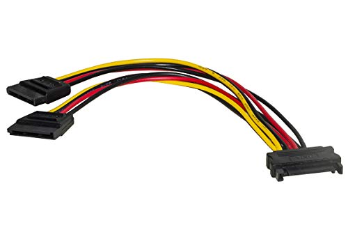 Link Lkadat83 Cavetto Sdoppiatore Sata Interno. 1 Maschio - 2 Femmine, Cm. 20