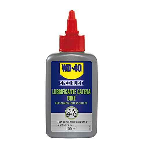 Wd-40 Bike - Lubrificante Catena Bici E Mtb Per Condizioni Asciutte E Polverose Formula Con Ptfe - 100 Ml