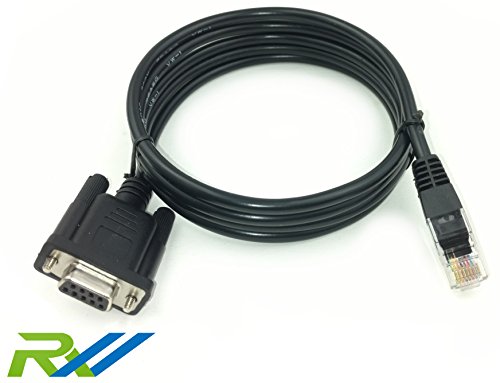 Rw Routerswholesale - Cavo Console Rj45 A Db9, Compatibile Con Aruba X2C2/Jl448A