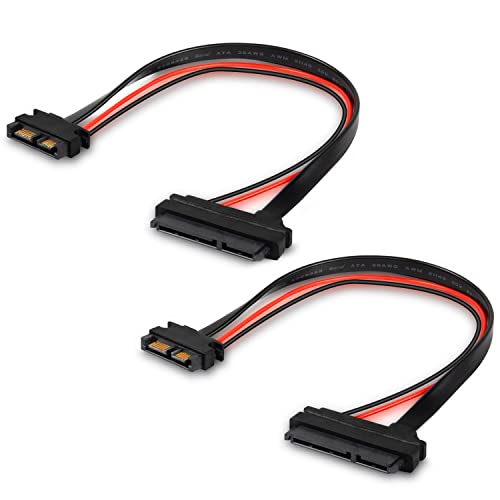 Xmsjsiy Adattatore Cavo Sata Slimline Da 13 Pin A 22 Pin (13 Pin Male To 22Pin Female)