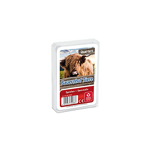 Ass Bauernhof Tiere, Quartett (Kartenspiel) [Importato Dalla Germania]