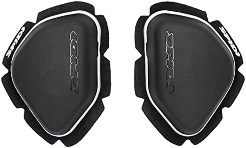Spidi Racing Cursore Ginocchio (Black/White,One Size)
