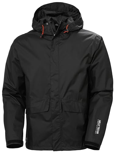 Helly Hansen Workwear 70127_990-Xs Waterloo Giacca Impermeabile Da Lavoro, Nero