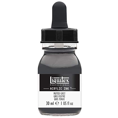 Liquitex Muted Collection Colori Acrilici, Grigio Tenue, 30 Ml (Confezione Da 1), 30 Unità