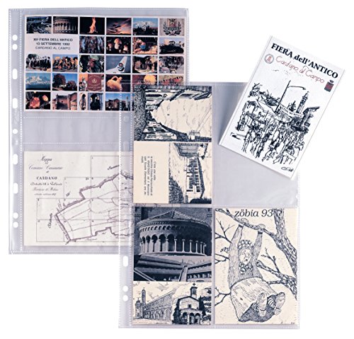 Buste Trasparenti Atla Ft Sei Rota - F.To A4-4 Scomparti (13X18 Cm) - 662522 (Conf.10)