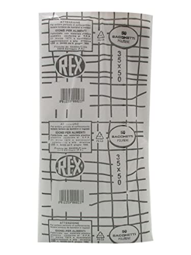 Balmar 2000 153003.17 Sacchetti Polietilene, Confezione Da 100 Pezzi, 35 X 50 Cm