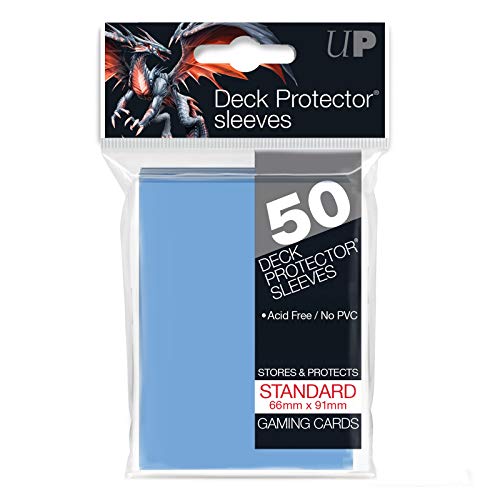Ultra Pro 0 Deck Protector Sleeves: 50, Light Blue [Importato Dalla Germania]