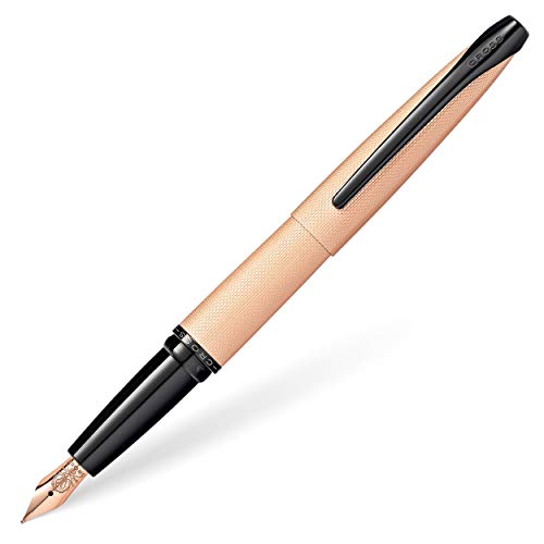 Atx - Penna Stilografica, Tratto Fine Oro Rosa