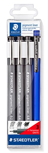Staedtler 308 S1Wp3 - Evidenziatore, Colore: Nero