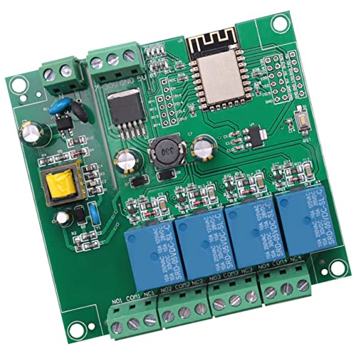 Hadiih Esp8266 - Modulo Relè Wireless Wifi A 4 Canali Esp-12F Wifi Per Alimentatore Di Rete Da 5 V/8 – 80 V