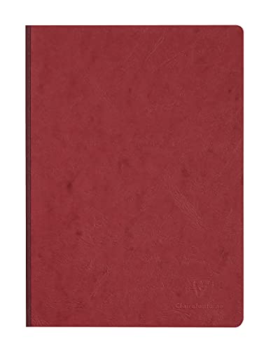 Clairefontaine 91422 Age Bag Cahier Broché 192 Pages Rouge Cerise Lot De 5