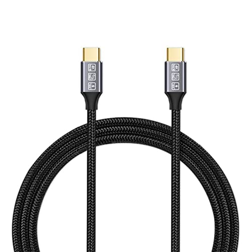 Usb-C To Usb-C 3.1 Gen2 Cable 10Gbps Data Transfer, 100W 20V/5A 3.3Ft Usb Type C Pd Fast Charging Cable 4K Video Output Compatible With Thunderbolt 3,