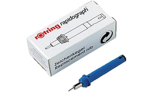 Rotring S0218400, Isograph Pennino Di Ricambio Per Penna Tecnica 0,40Mm, Marrone